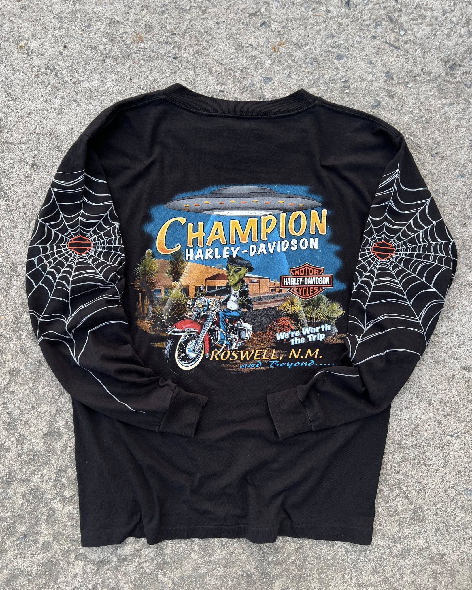 Long sleeves HD. 🕷️🕷️ ตอกปี 2004/2001 H-D