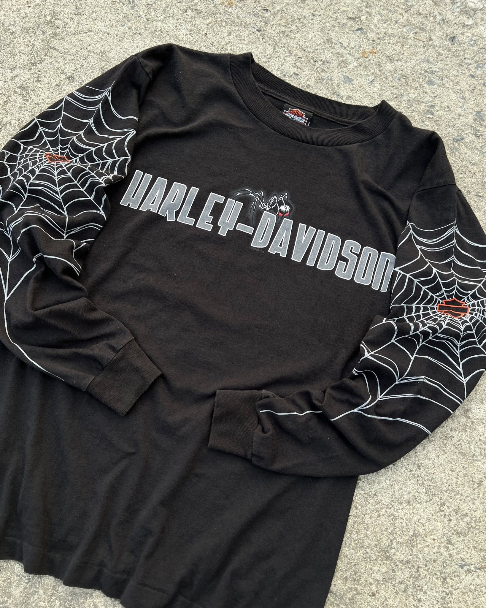 Long sleeves HD. 🕷️🕷️ ตอกปี 2004/2001 H-D