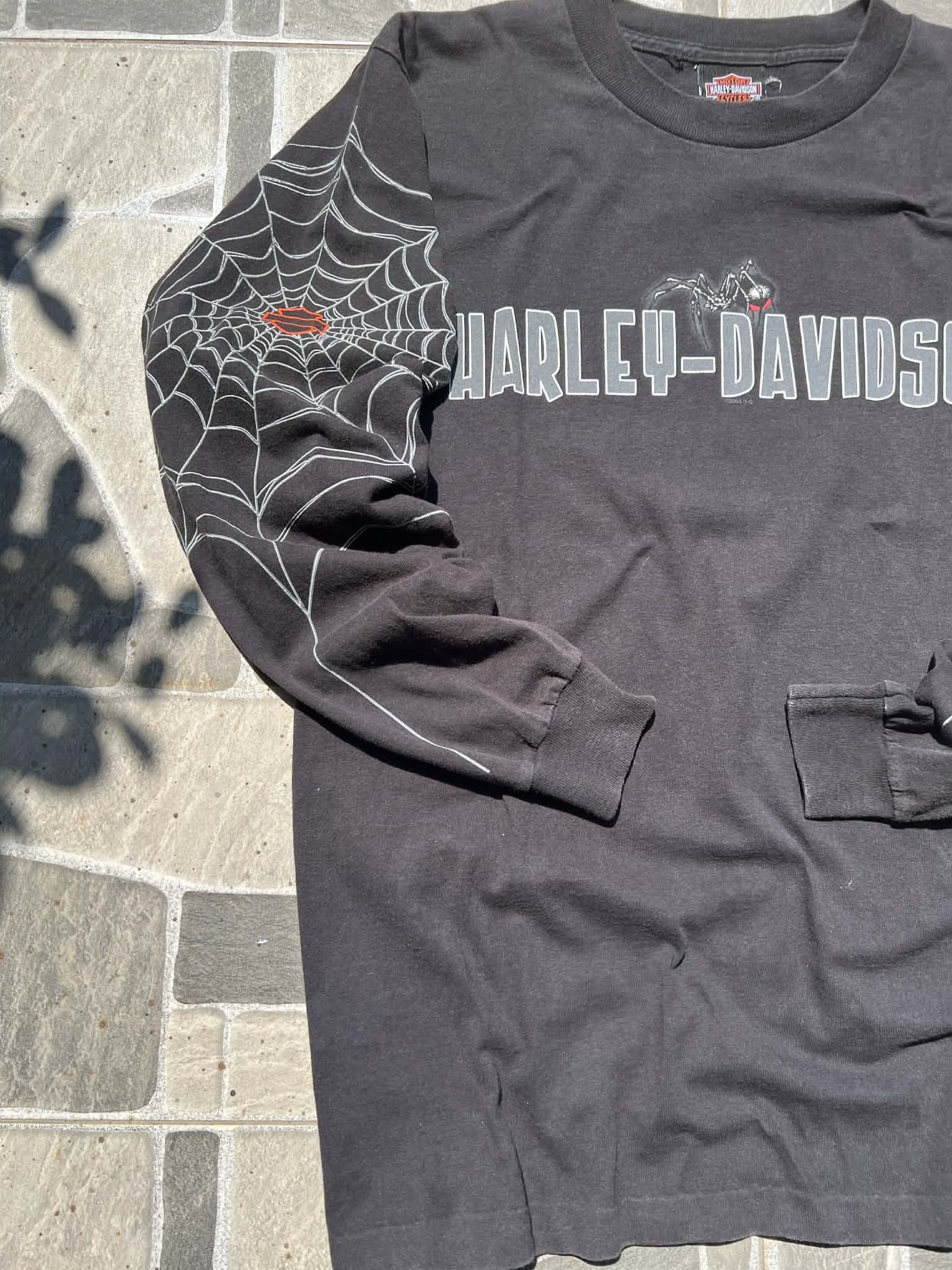 Long sleeves HD. 🕷️🕷️ ตอกปี 2004/2001 H-D