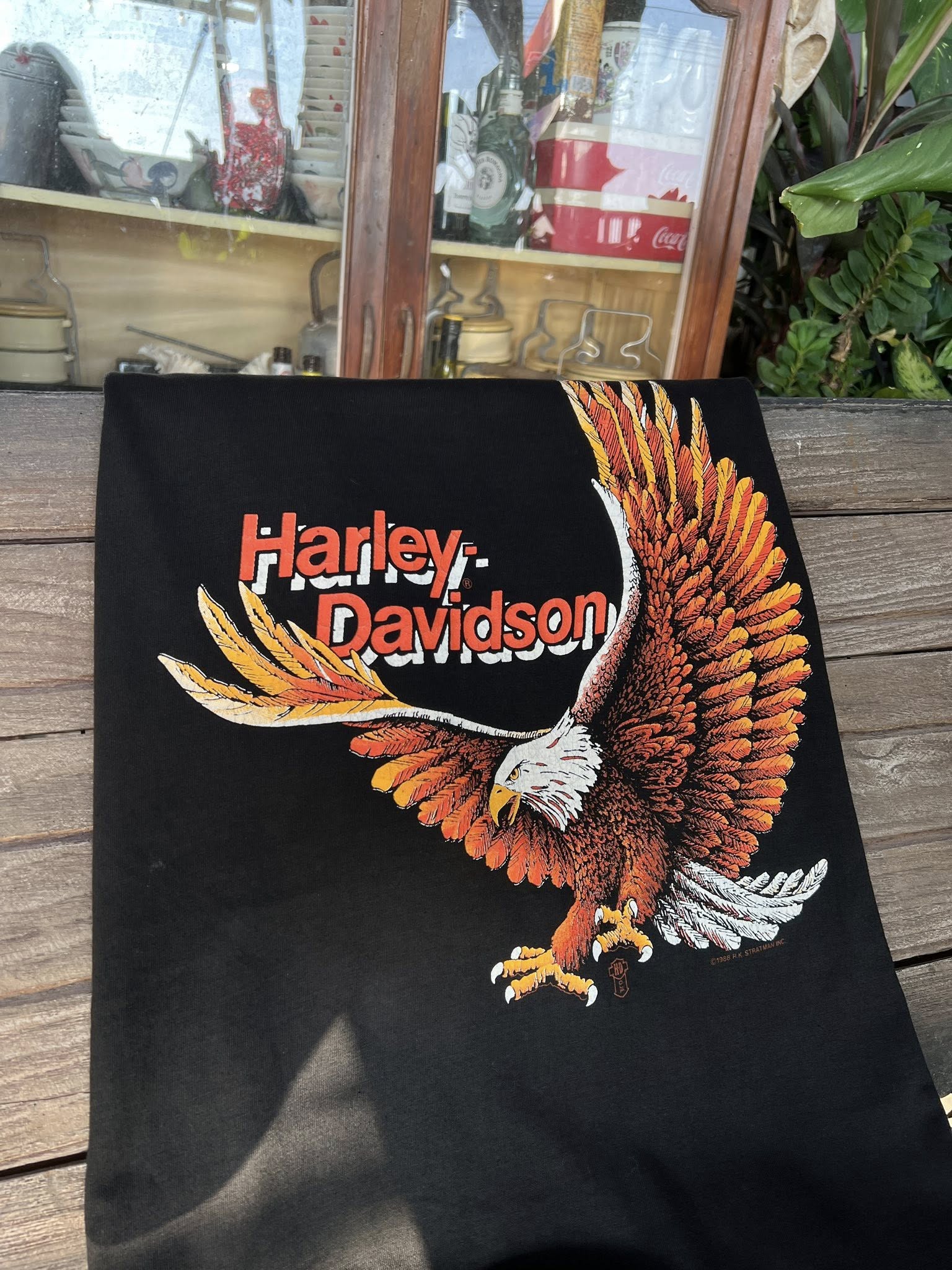 Harley HD. 🔥🔥 ตอกปี 1988 R.K. ตอกหลักกิโล