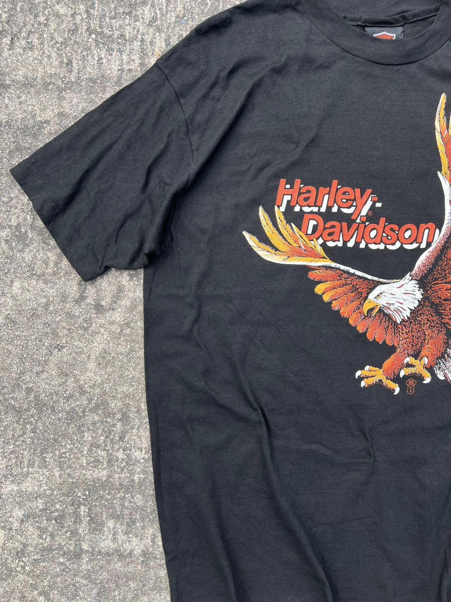 Harley HD. 🔥🔥 ตอกปี 1988 R.K. ตอกหลักกิโล