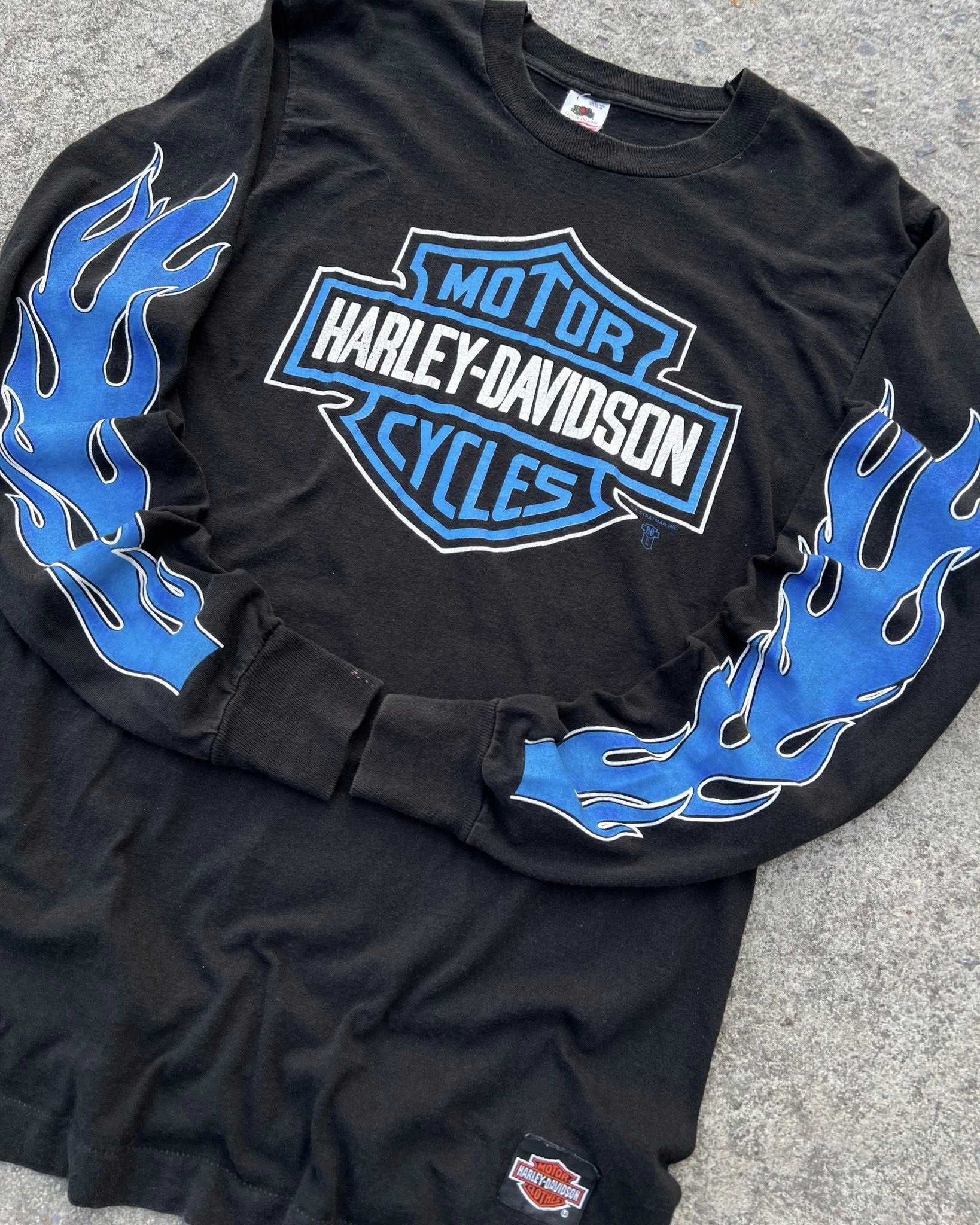 Long sleeves HD. 🔥🔥 ตอกปี R.K. STRATMAN/1989  H-D