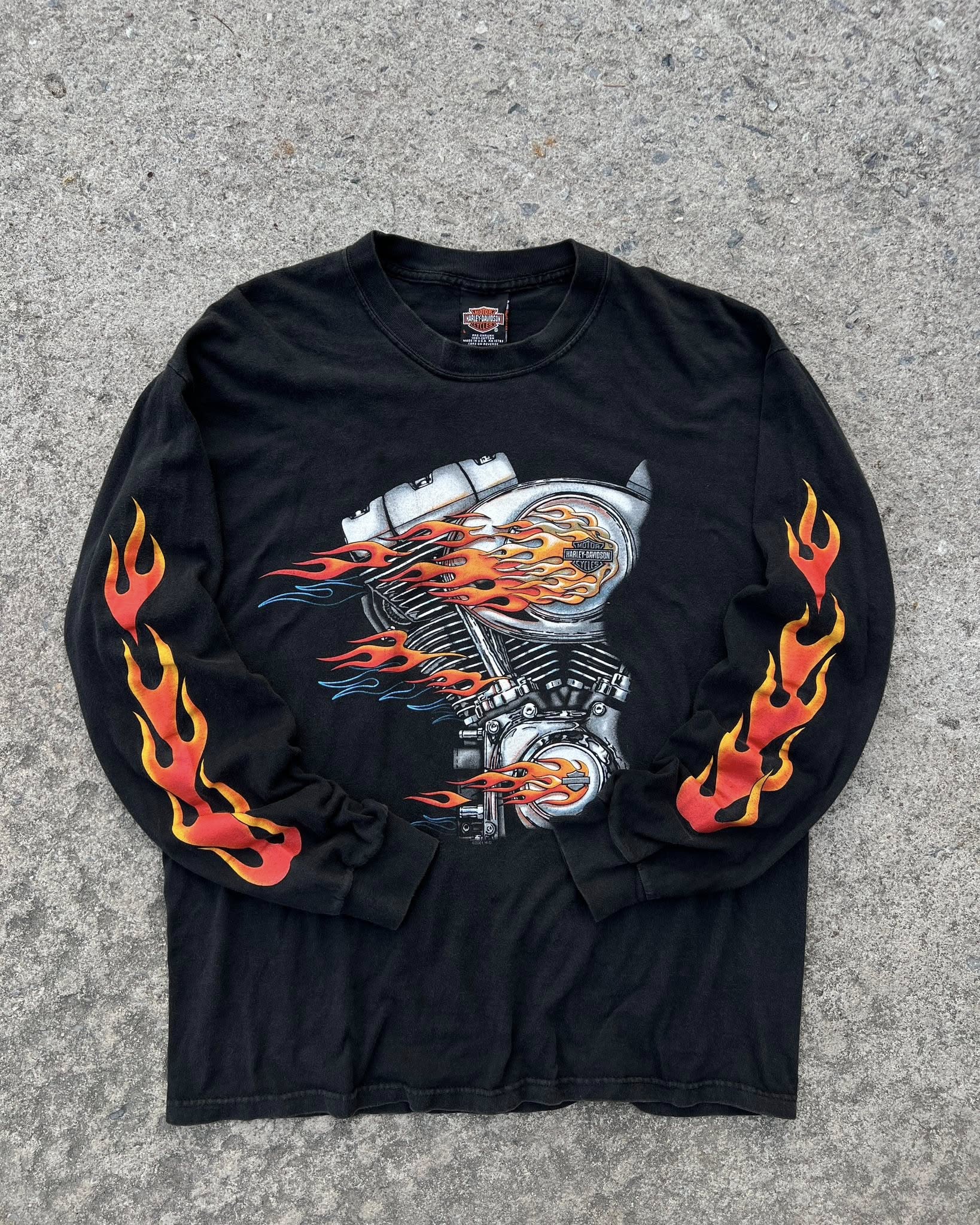Long sleeves HD. 🔥🔥 ตอกปี 2001 H-D
