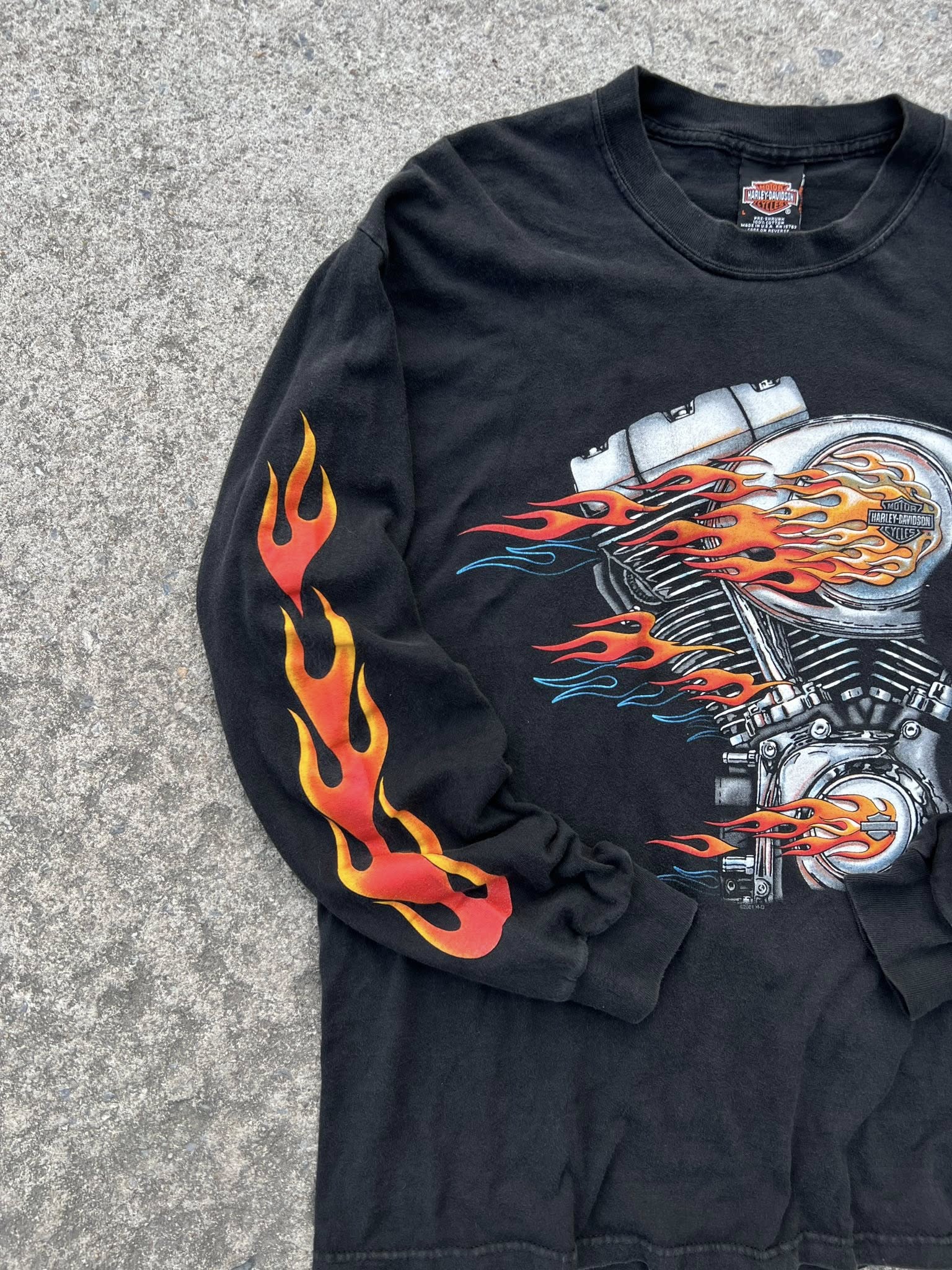 Long sleeves HD. 🔥🔥 ตอกปี 2001 H-D