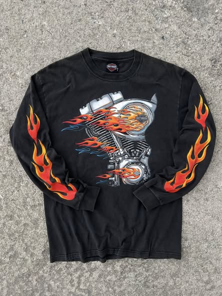 Long sleeves HD. 🔥🔥 ตอกปี 2001 H-D