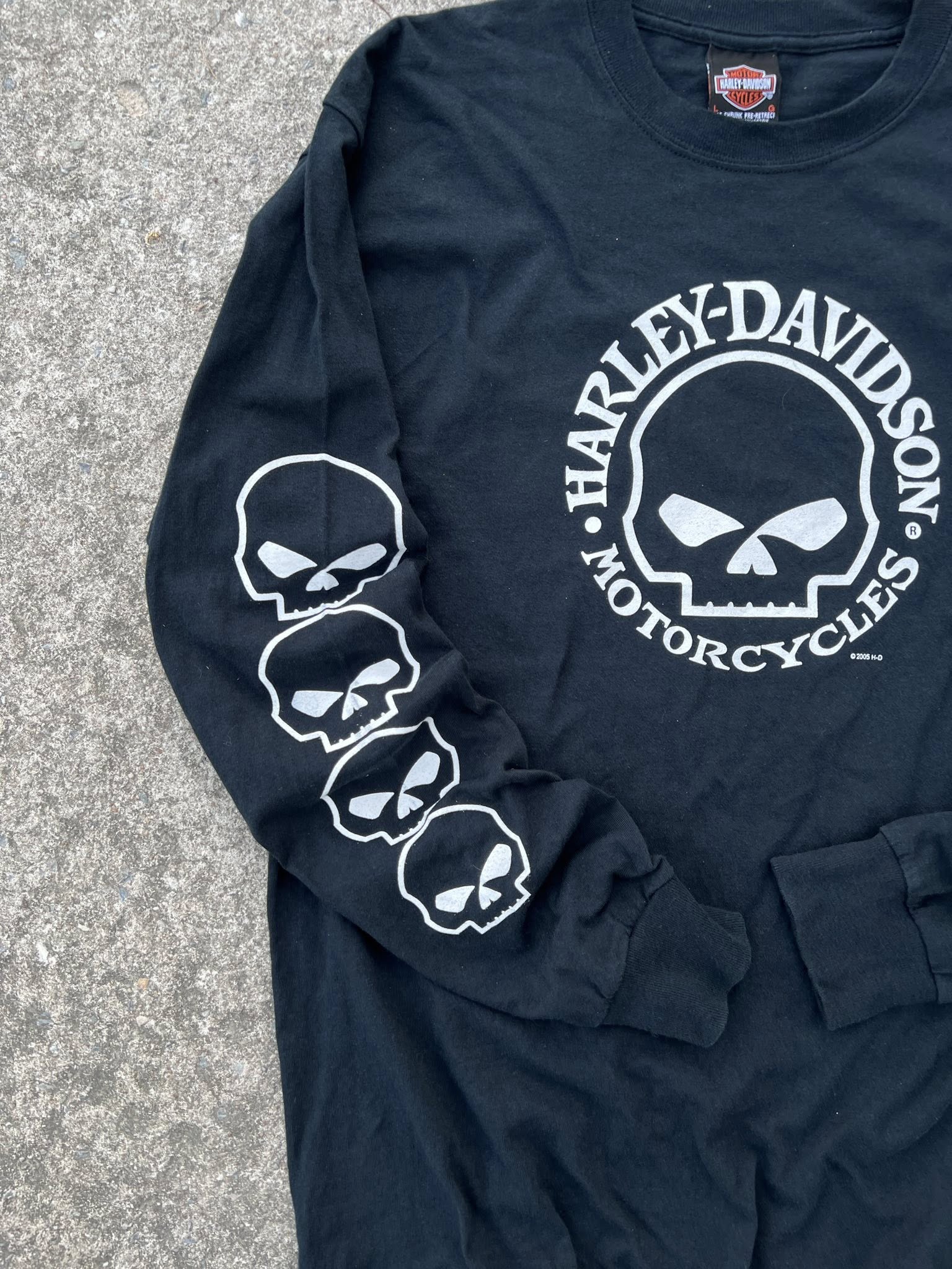 Long sleeves HD. 🔥🔥 ตอกปี 2005 H-D