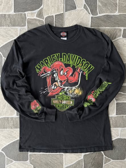 Long sleeves HD. ตอกปี 2012 H-D 🔥🔥