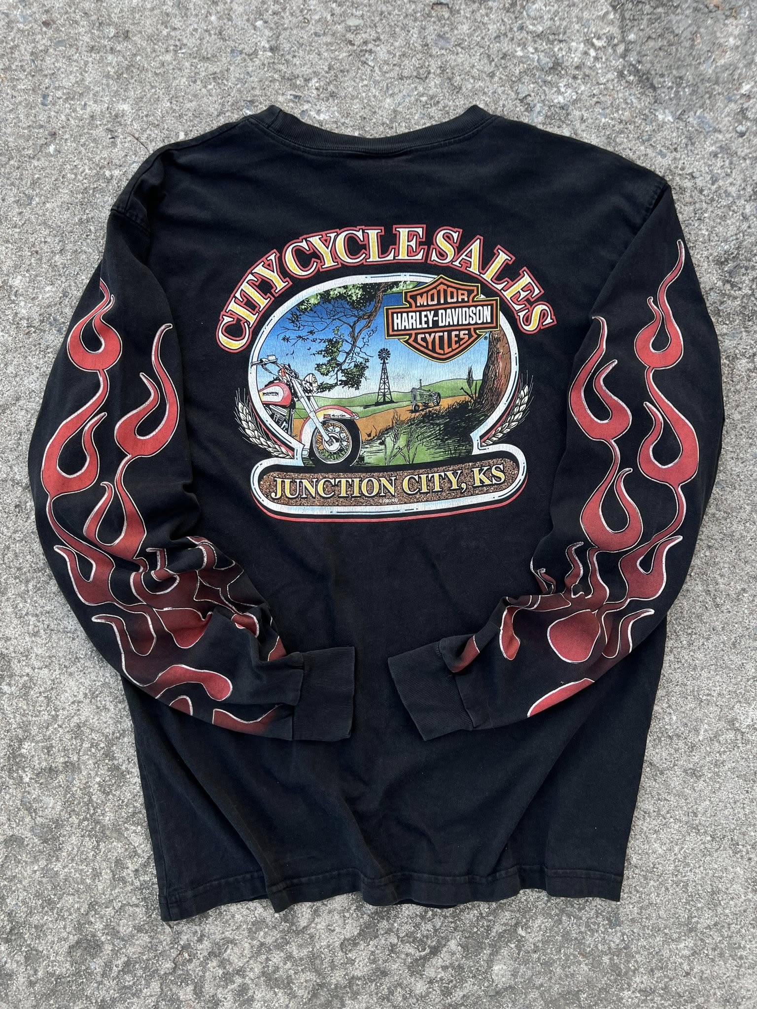 Long sleeves HD. 🔥🔥 ตอกปี 2007/2003 H-D