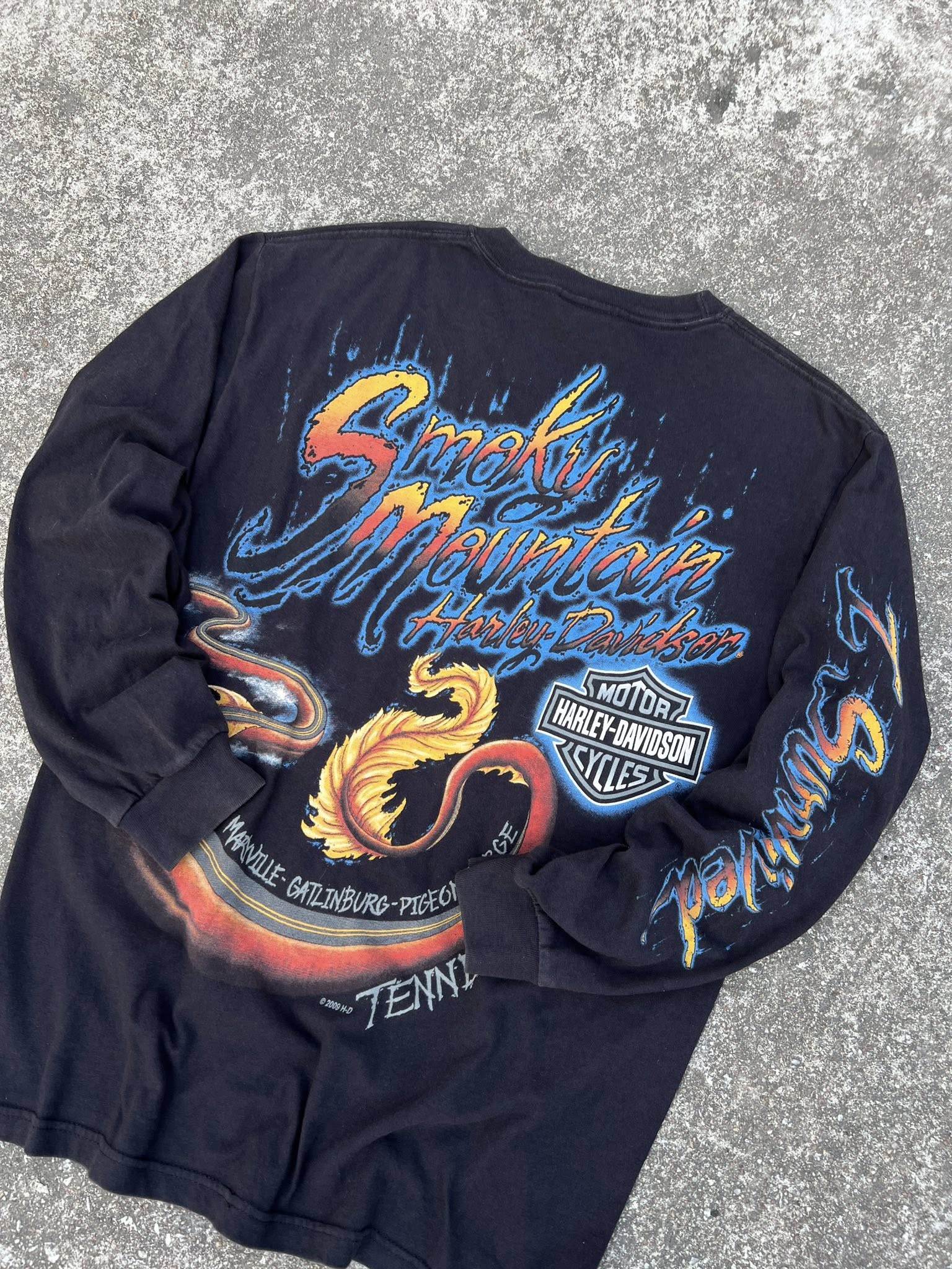 Long sleeves HD. 🔥🔥 ตอกปี 2009 H-D