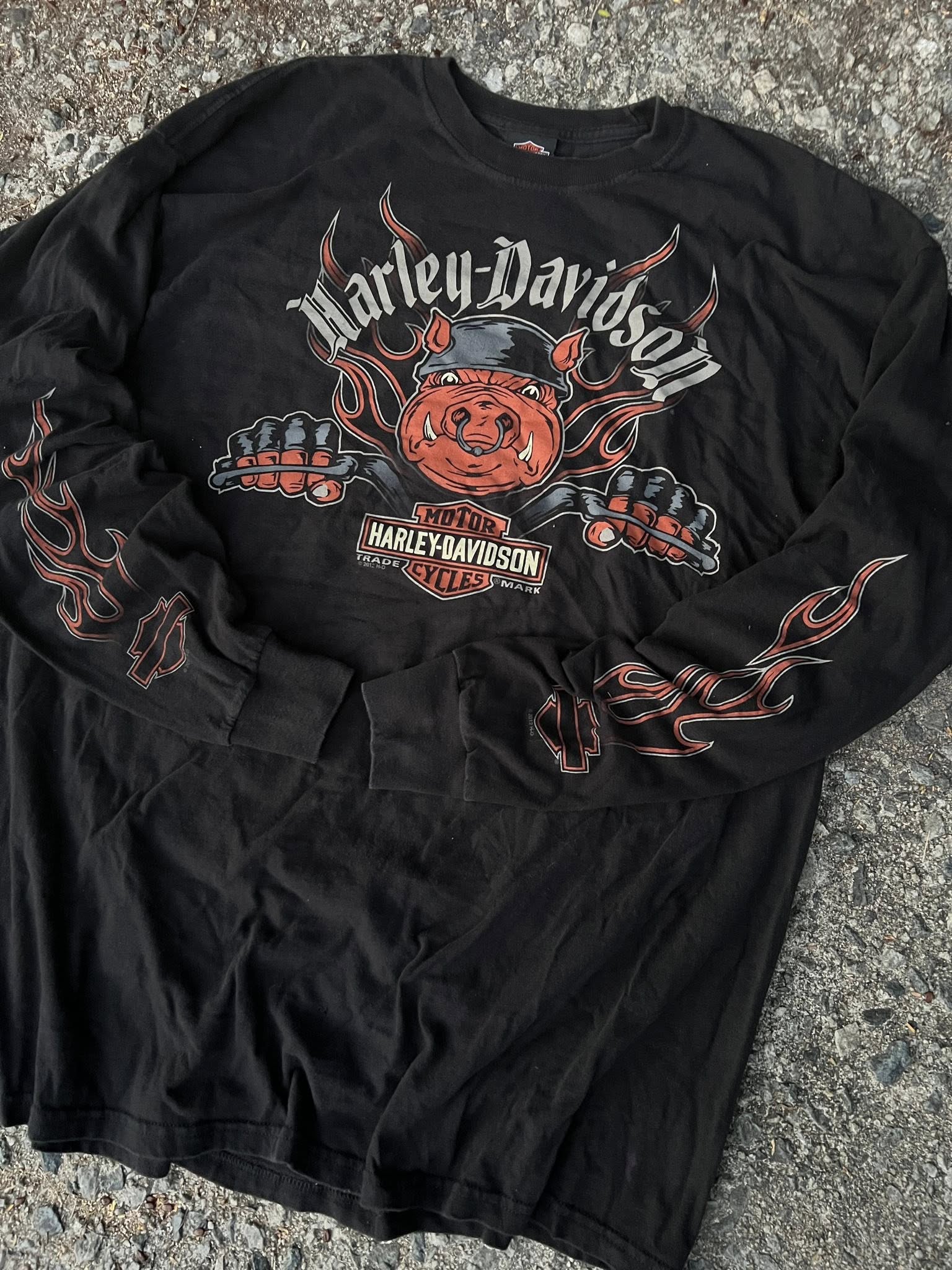 Long sleeves HD. 🔥🔥 ตอกปี 2012/2012 H-D