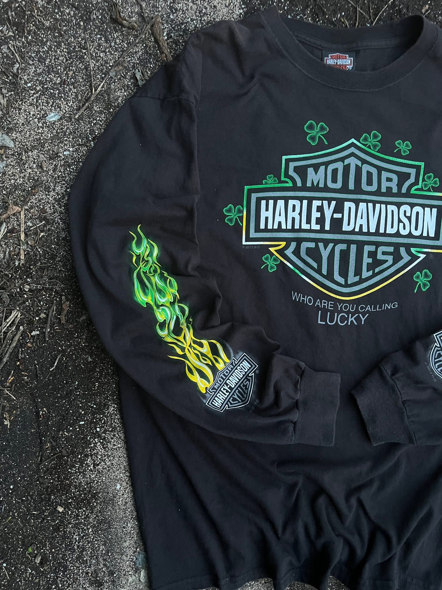Long sleeves HD. 🔥🔥 ตอกปี  2012/2012 H-D