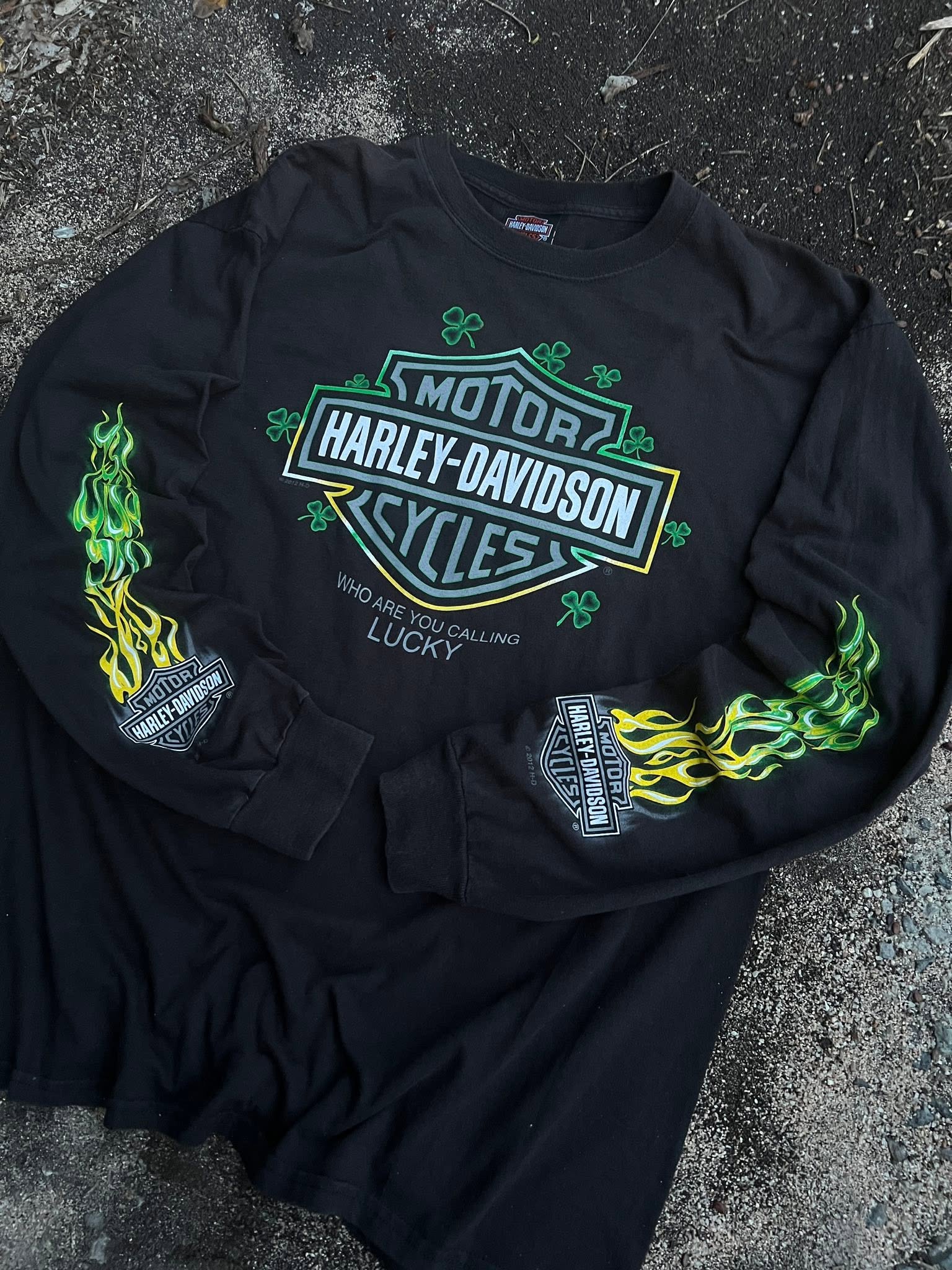Long sleeves HD. 🔥🔥 ตอกปี  2012/2012 H-D